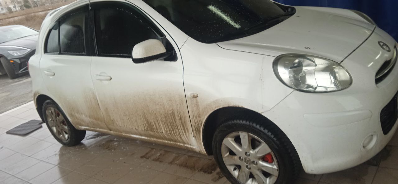First Car Before Wash